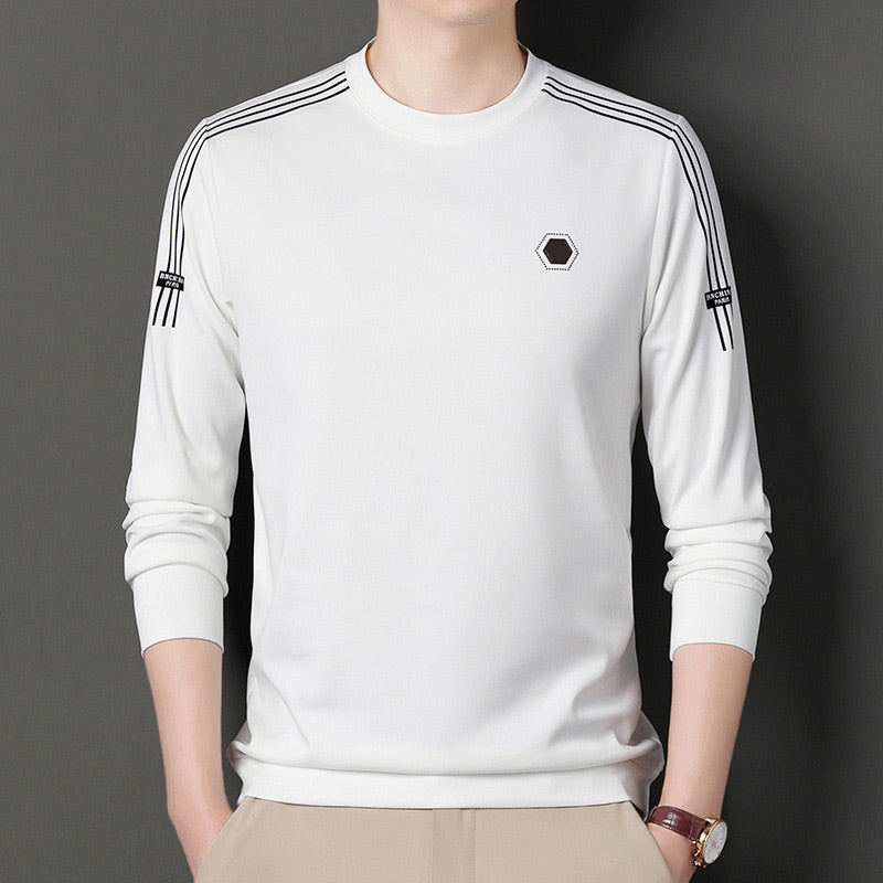 Sweat-shirt à manches longues pour hommes