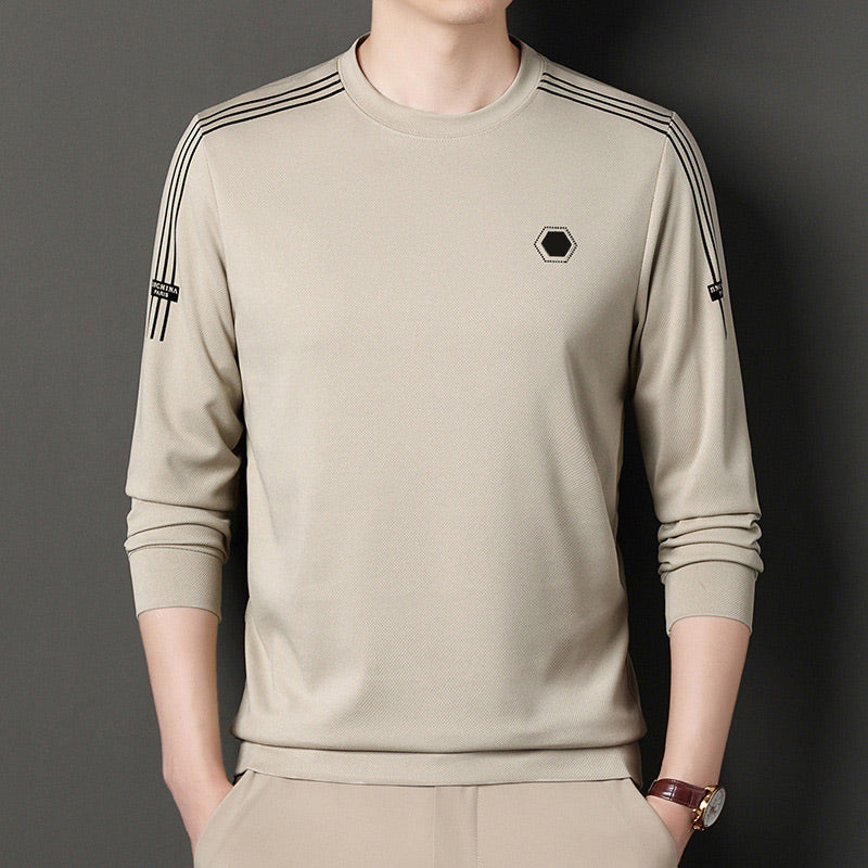 Sweat-shirt à manches longues pour hommes