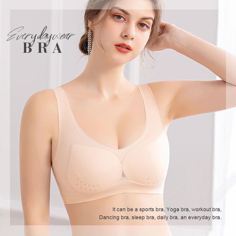 Soutien-gorge sans couture en soie mince