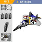 (Vente de Noël anticipée) Avion RC V17 Jet Fighter Stunt
