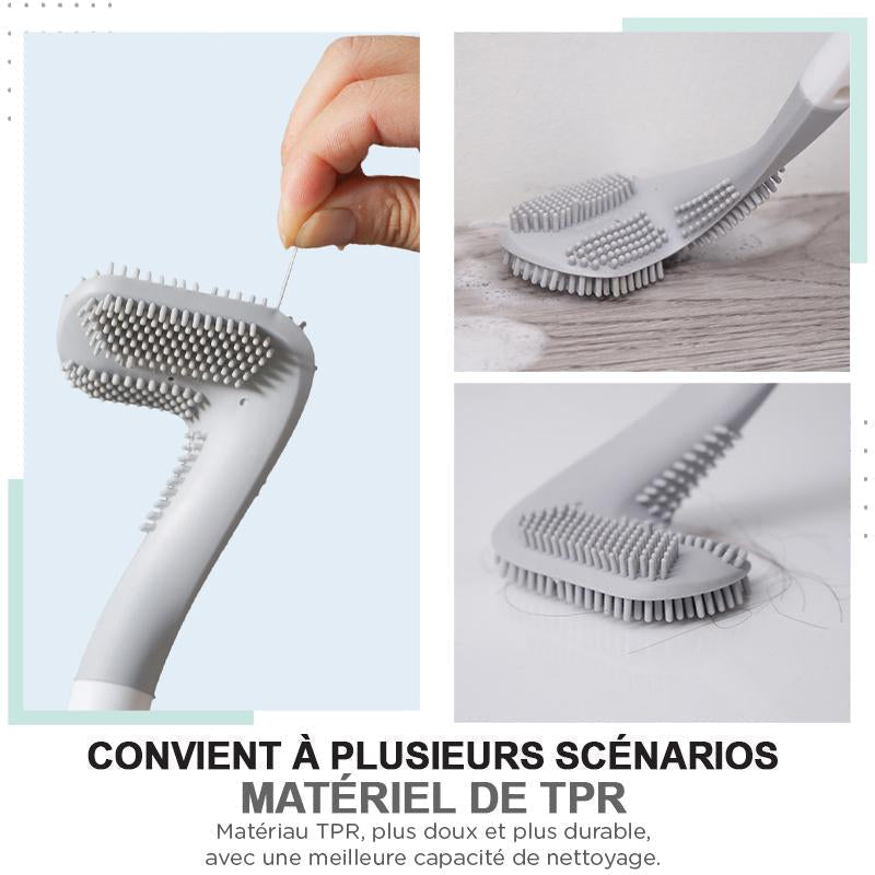 Brosse de toilette à long manche-4