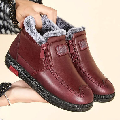 🔥🌷Nouvelles bottes de neige chaudes et épaisses en polaire👢💃