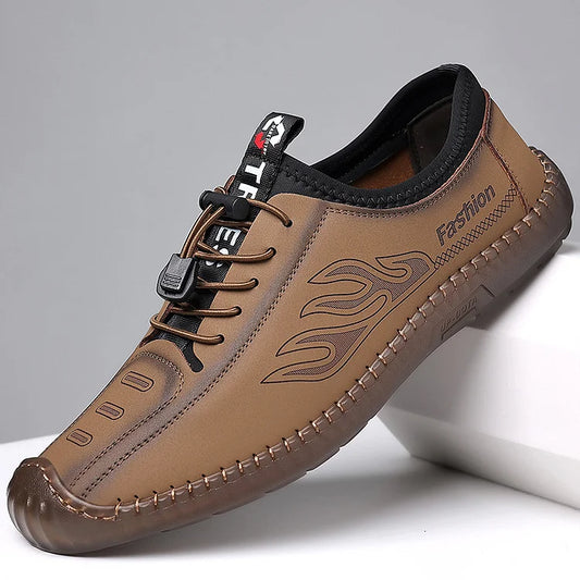 Chaussures décontractées en cuir de haute qualité pour hommes