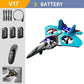 (Vente de Noël anticipée) Avion RC V17 Jet Fighter Stunt