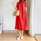 2023 venta caliente-Vestido de Lino y Algodón Estilo Japonés💟Achetez 2 livraison gratuite💟