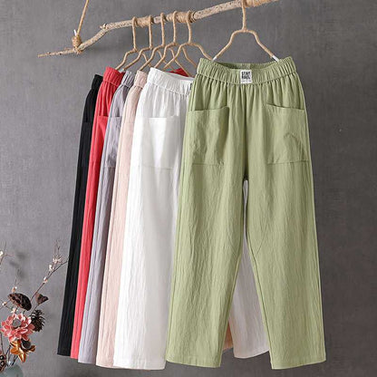 🔥50% OFF🌸Pantalon ample femme🌸2 pcs de 10 % & livraison gratuite🌸