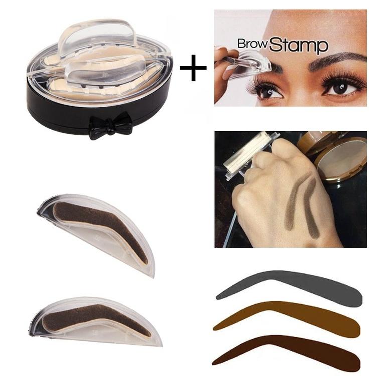 Poudre à sourcils Kit de scellage de tampon