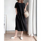 2023 venta caliente-Vestido de Lino y Algodón Estilo Japonés💟Achetez 2 livraison gratuite💟