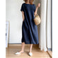 2023 venta caliente-Vestido de Lino y Algodón Estilo Japonés💟Achetez 2 livraison gratuite💟
